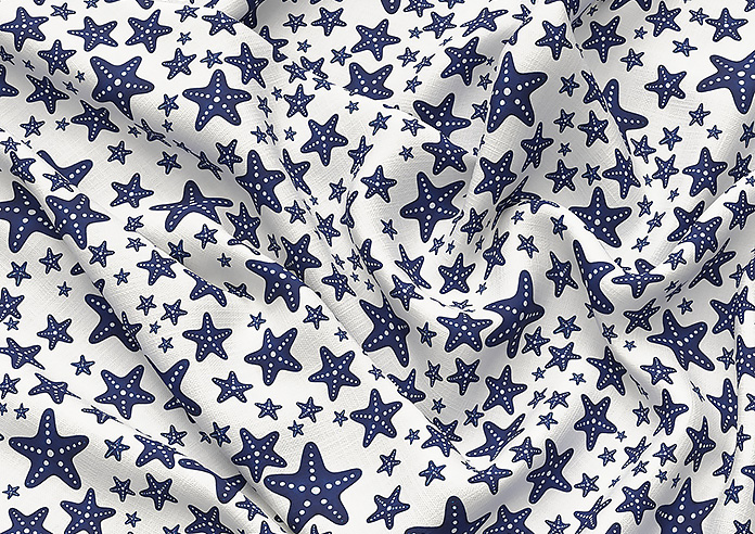 Whaley Great, Star Splash Shore - Roman Blind - Image 4
